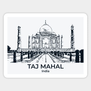 Taj Mahal - India Magnet